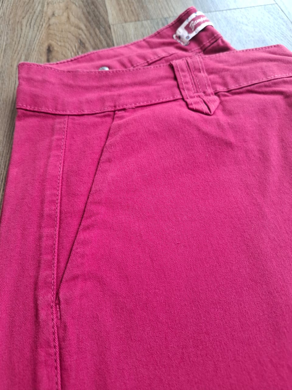 Bermuda sarja bolso faca marsala - Zampers