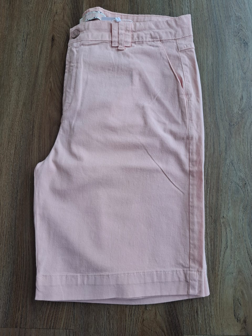 Bermuda sarja bolso faca rosa - Zampers