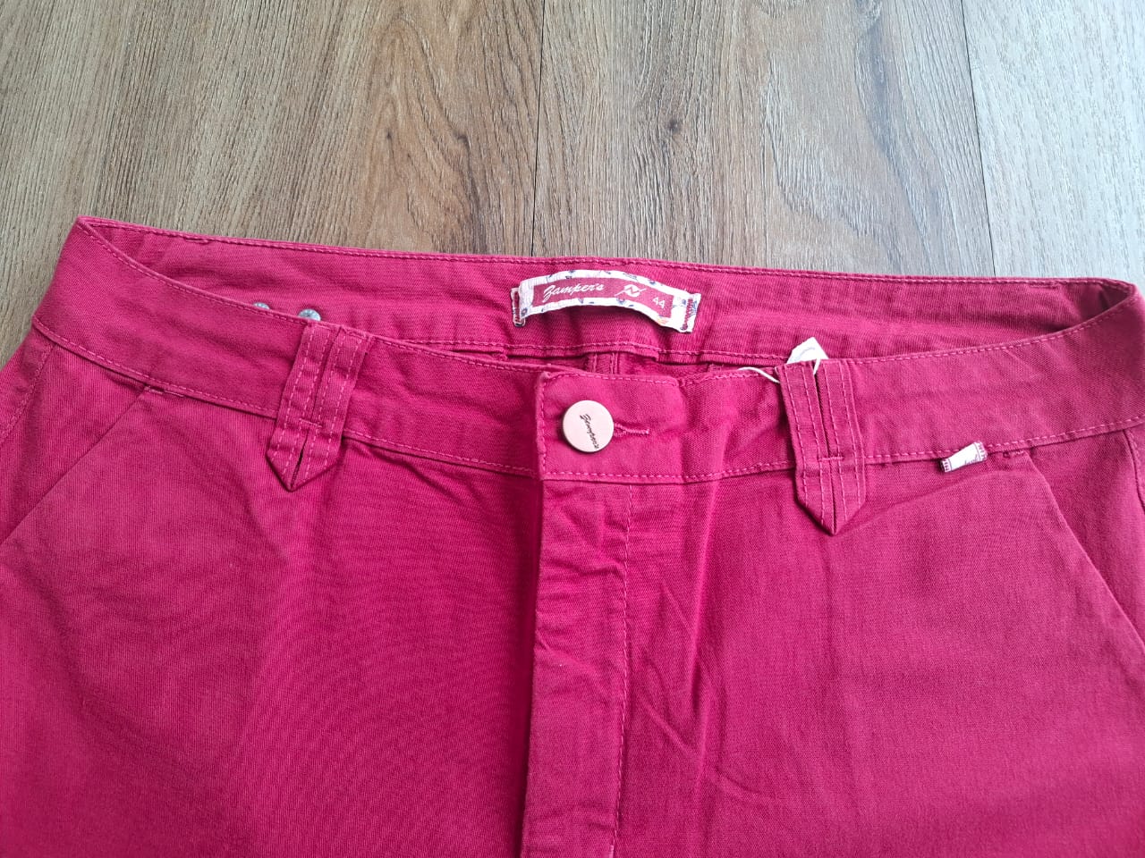 Bermuda sarja bolso faca marsala - Zampers