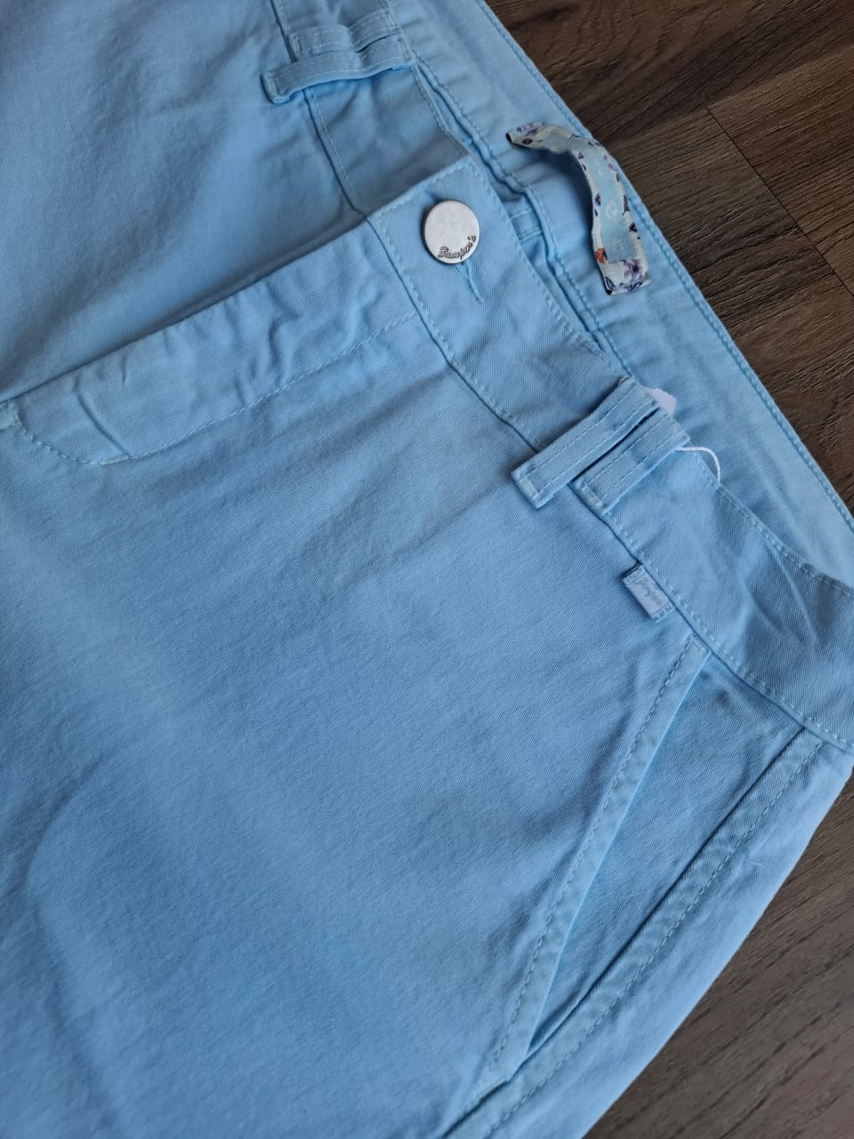 Bermuda sarja bolso faca azulzinho - Zampers