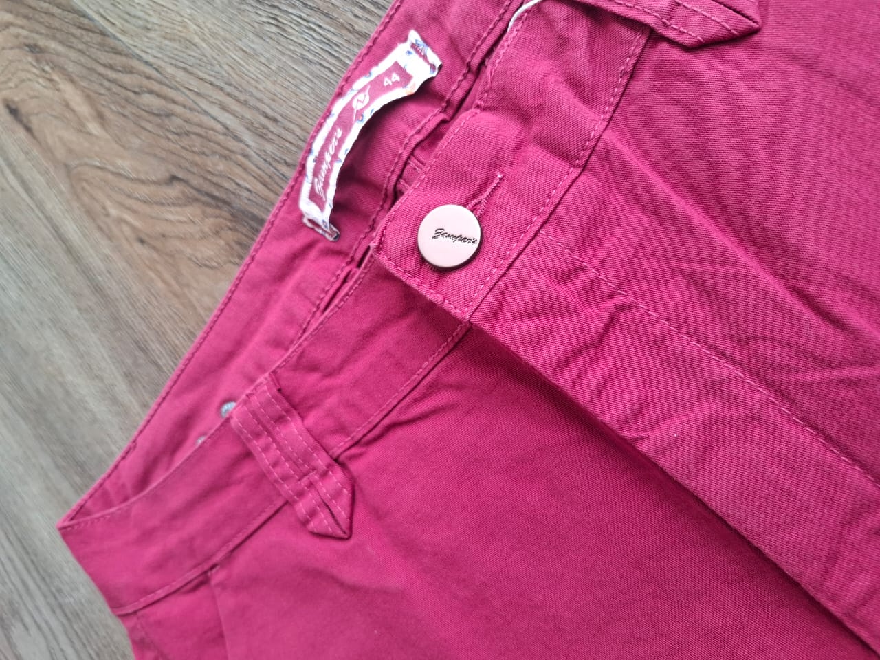 Bermuda sarja bolso faca marsala - Zampers