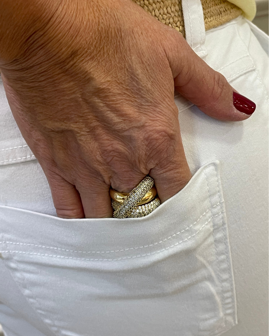 Bermuda comprida bolso faca - Zampers