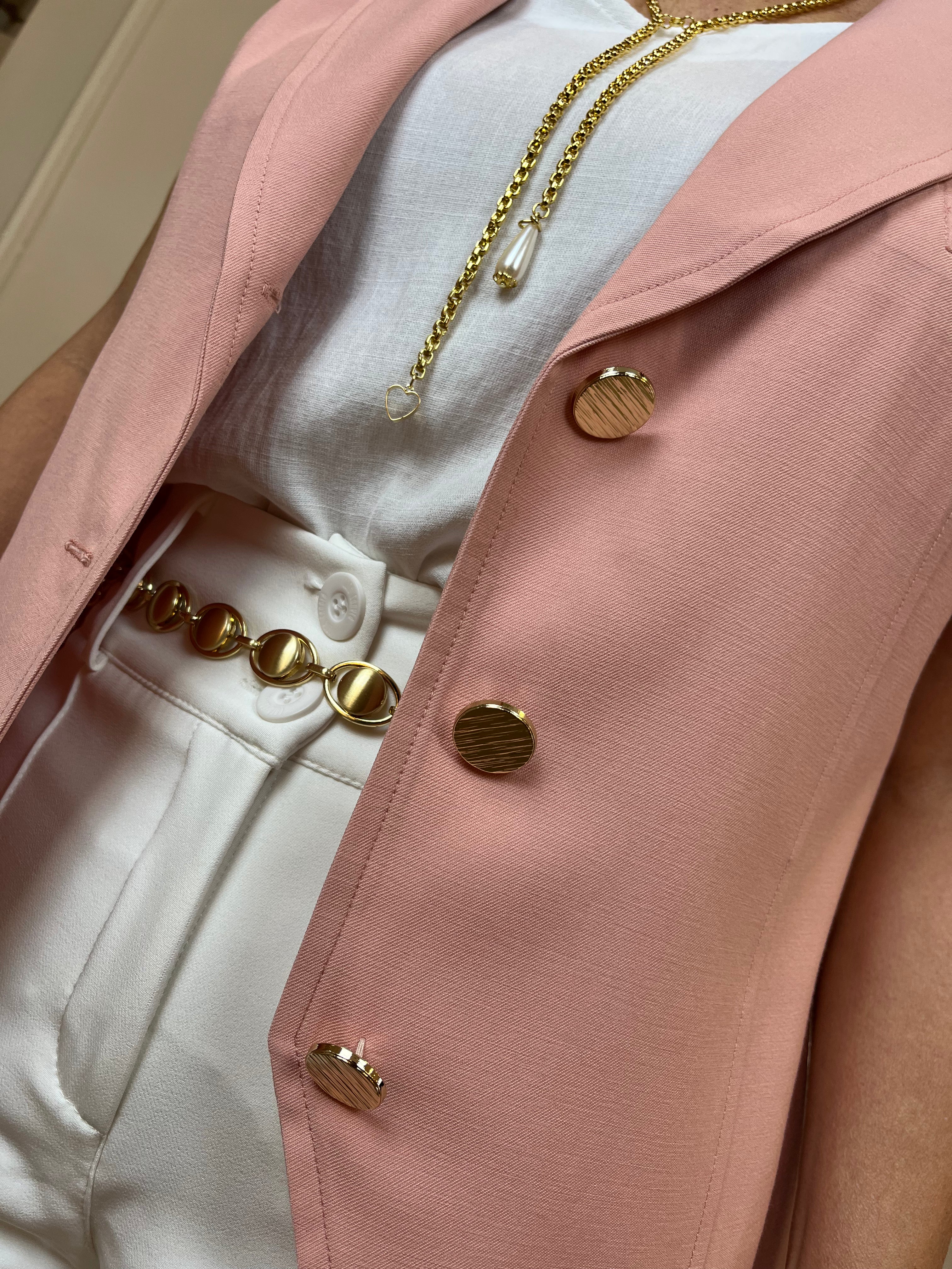 Colete alfaiataria alongado