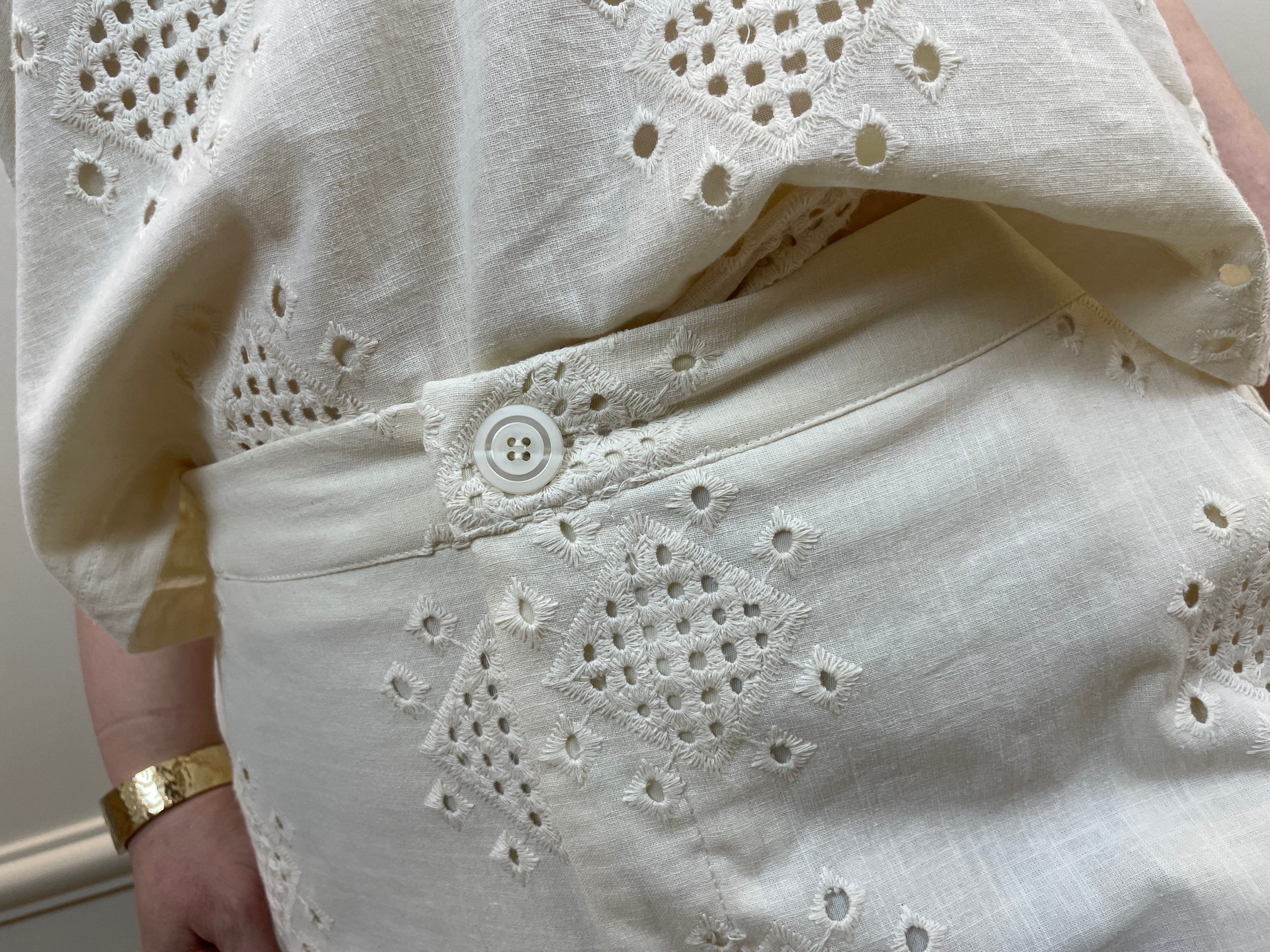 Conjunto saia midi laise cropped bege - temaplus