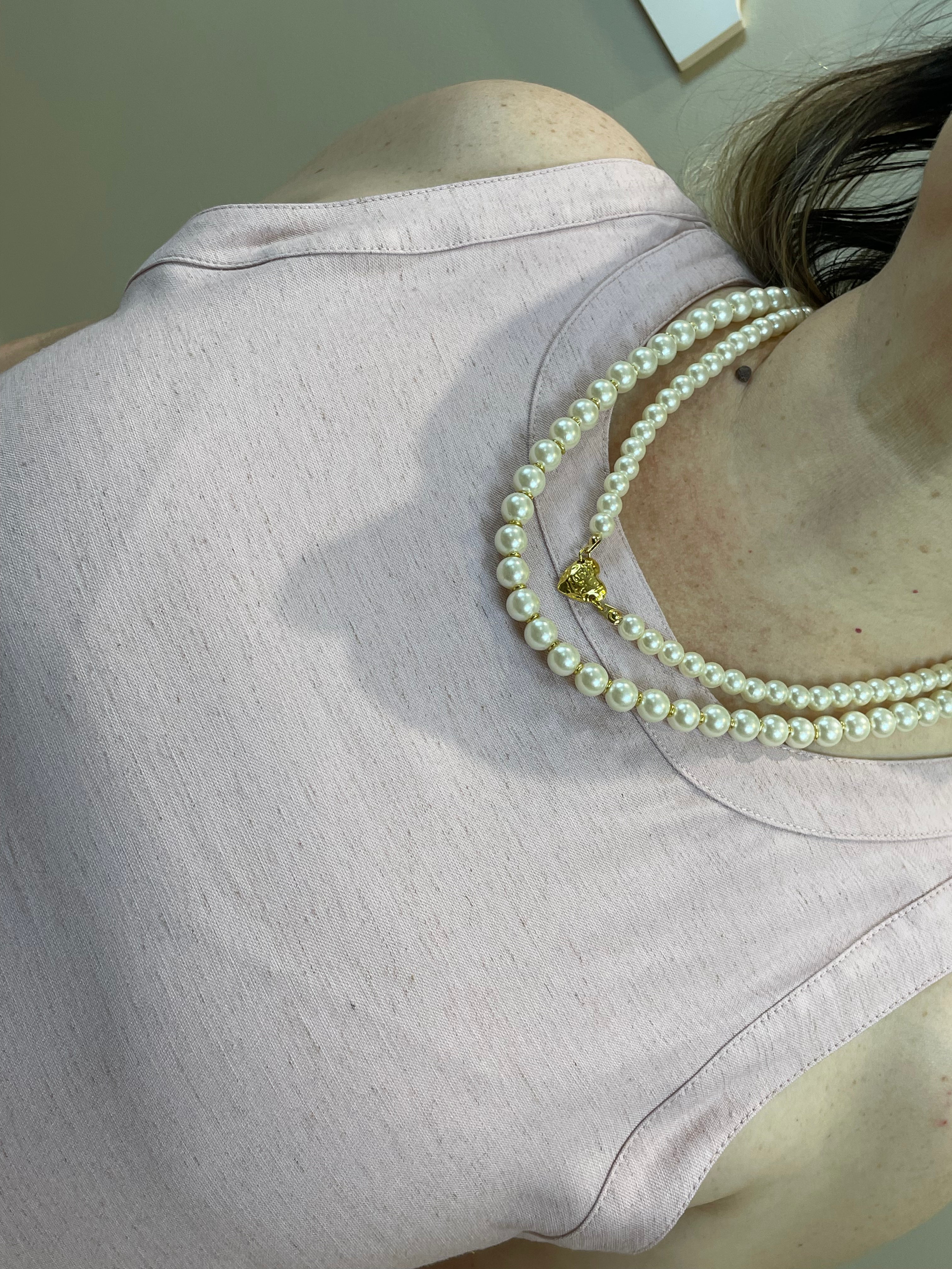 Vestido midi rosê com faixa off lateral - Seiki