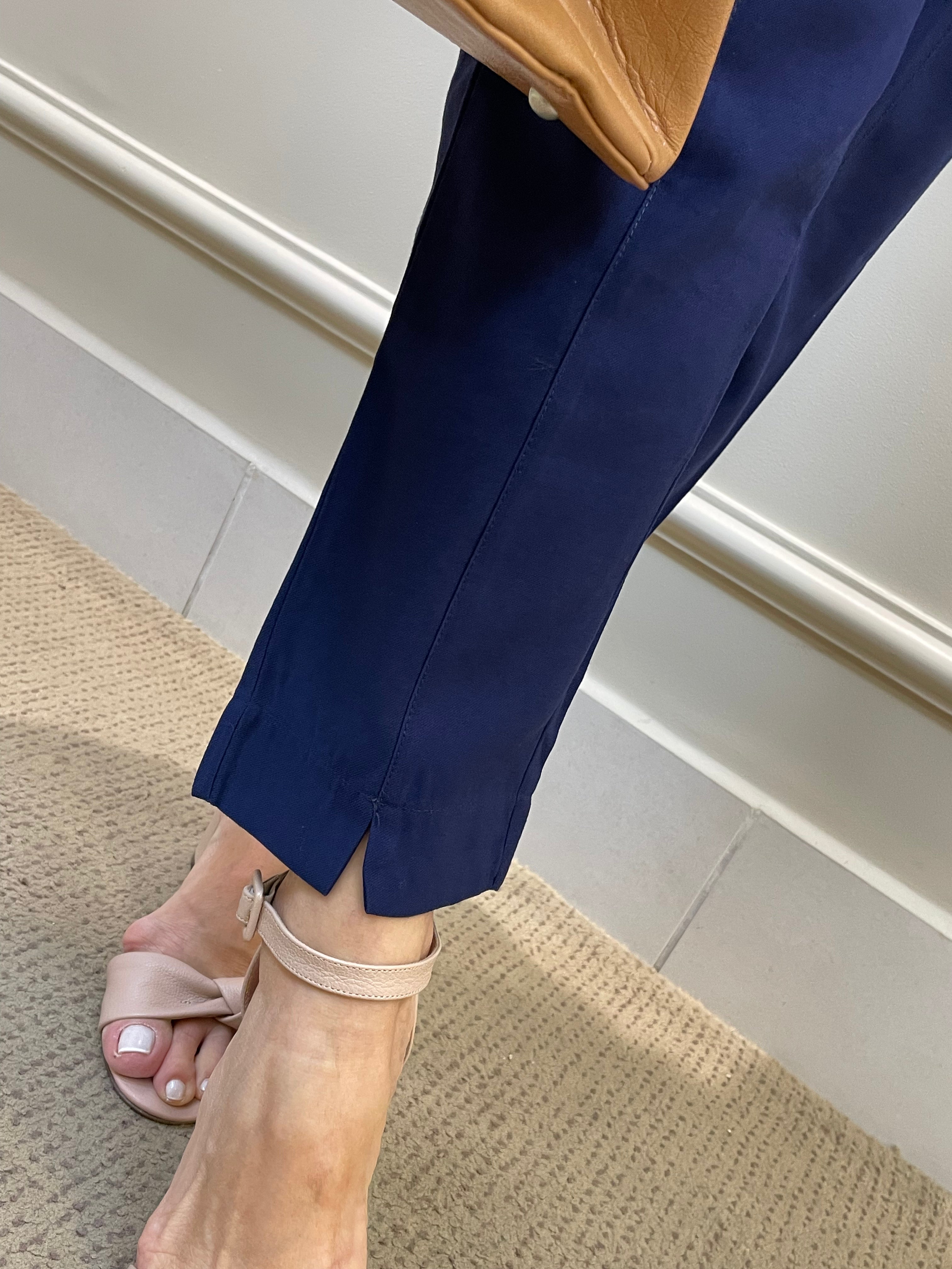 Calça jogger marinho - Factory