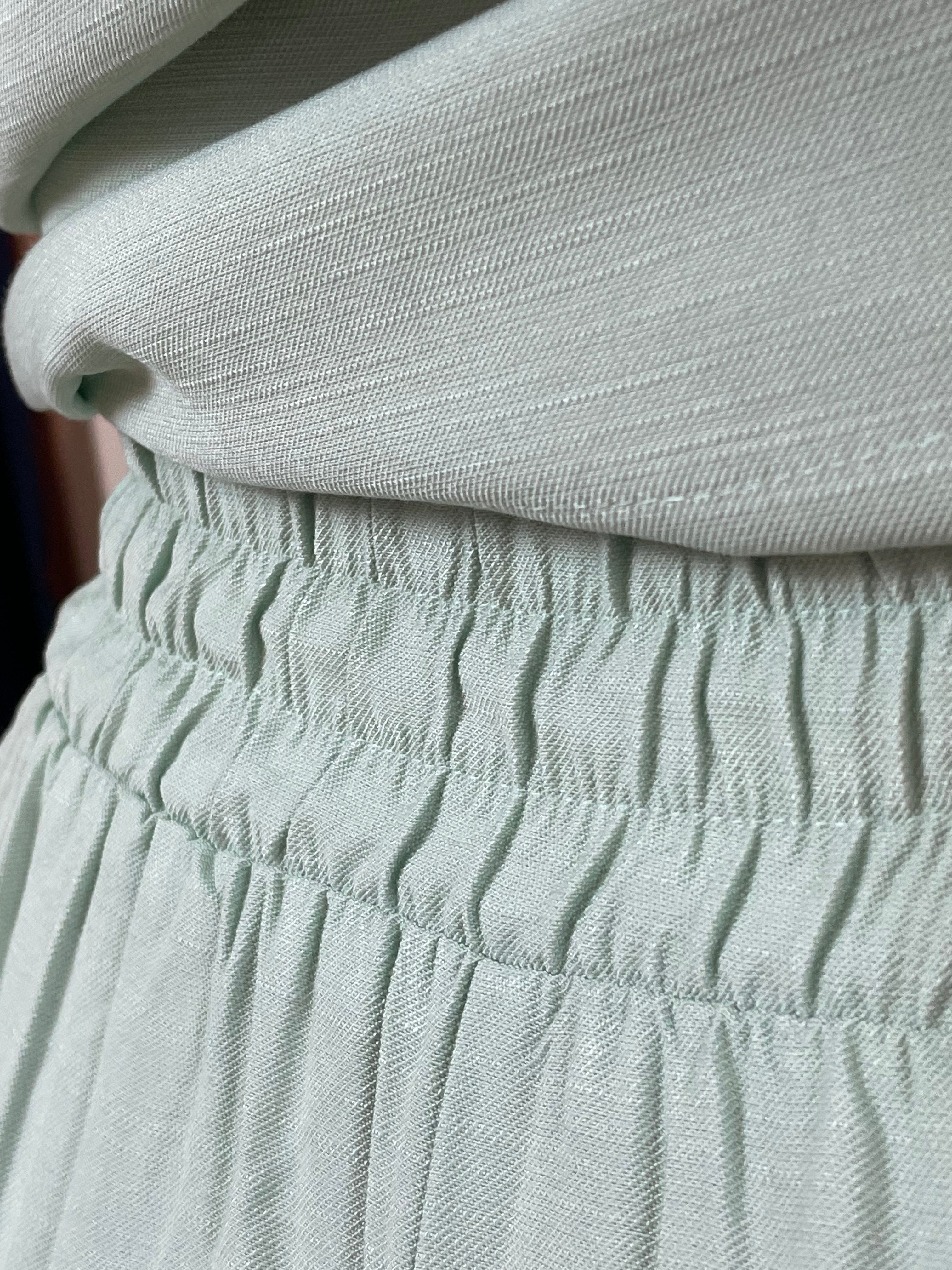 Conjunto short/regata verdinho - Factory