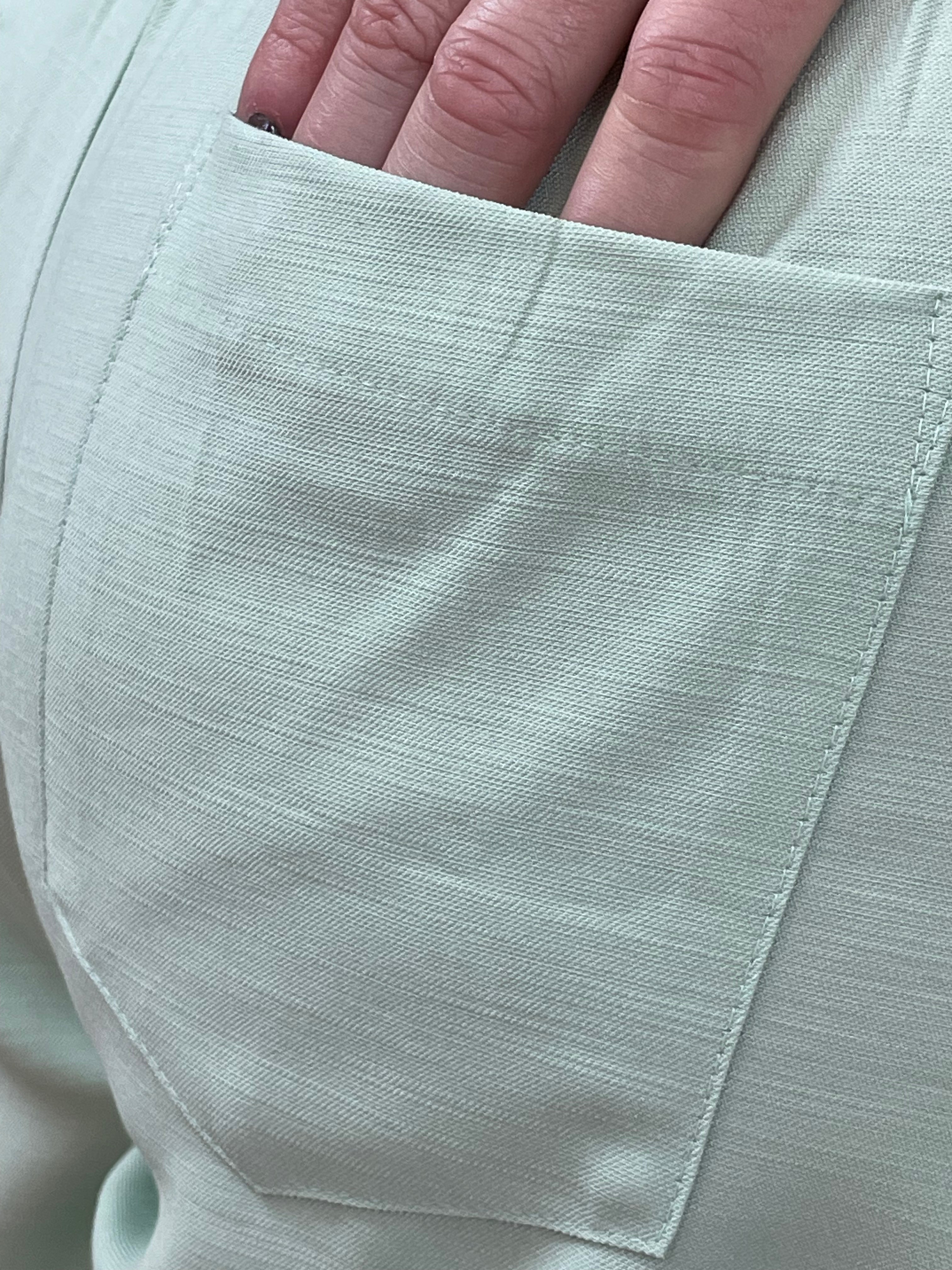 Conjunto short/regata verdinho - Factory