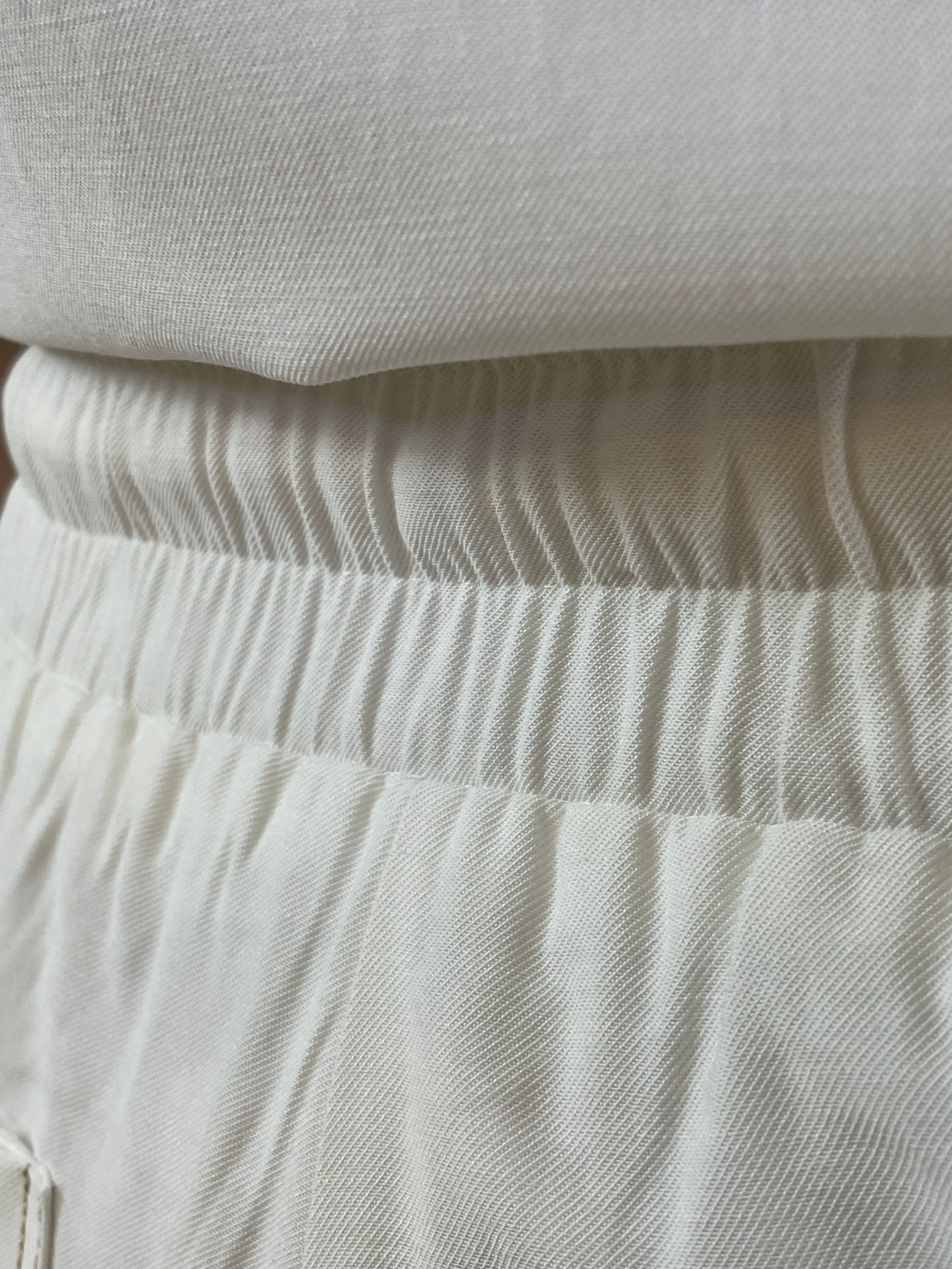 Conjunto blusa e bermuda off pesponto marrom