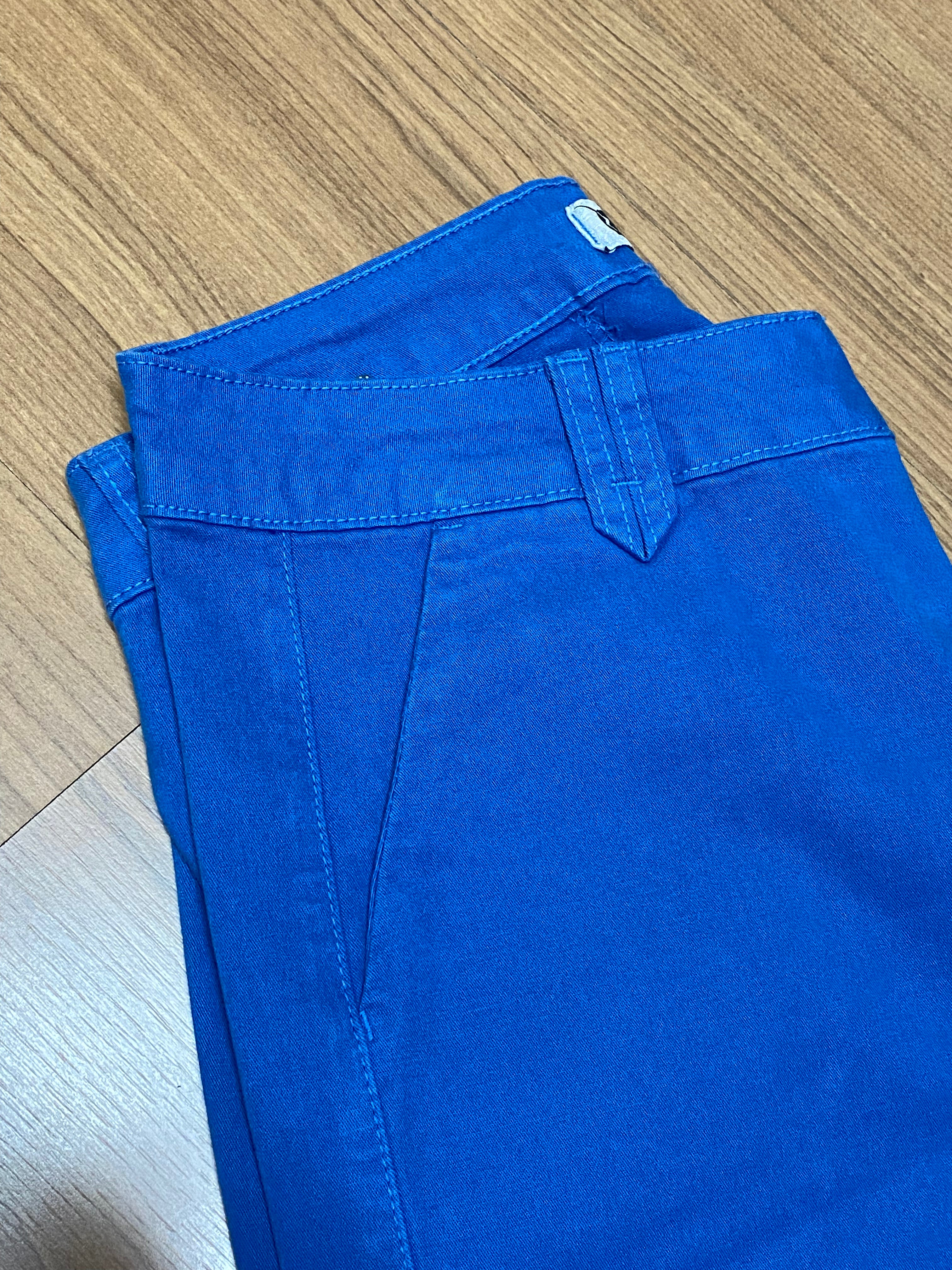 Bermuda azul denin sarja comprida - Zampers