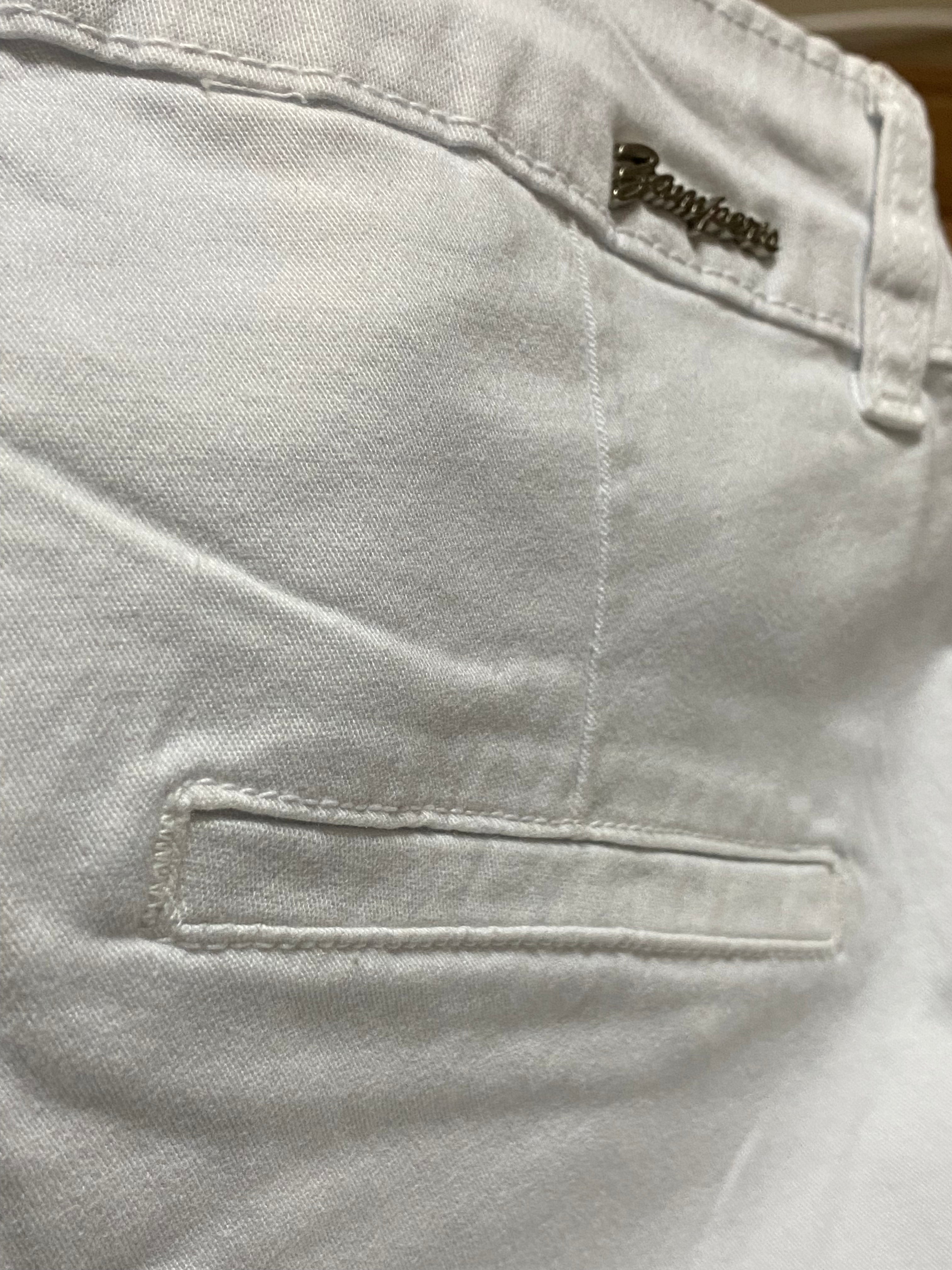 Bermuda sarja bolso faca branca - Zampers