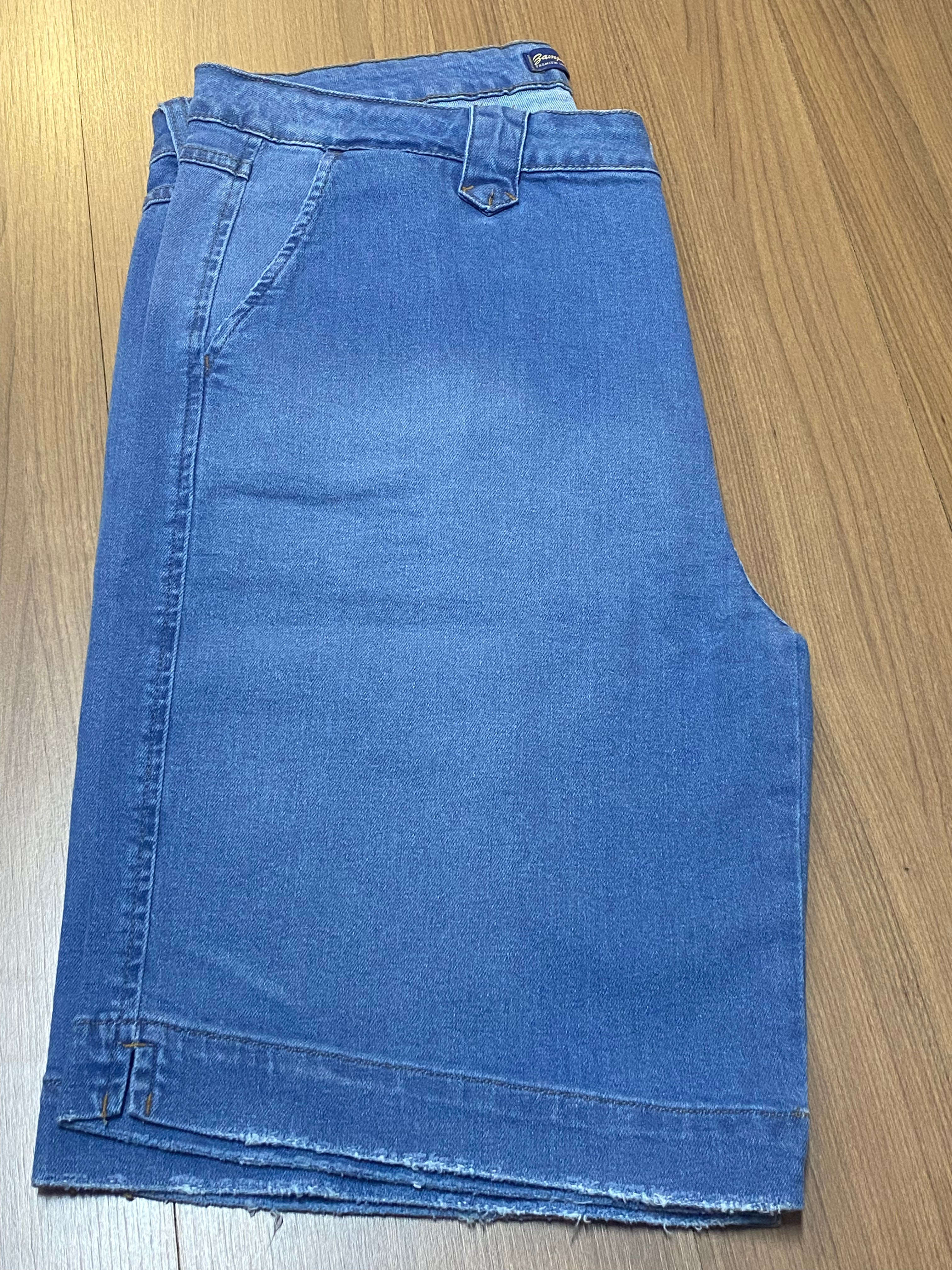 Bermuda delave jeans bolso faca - Zampers