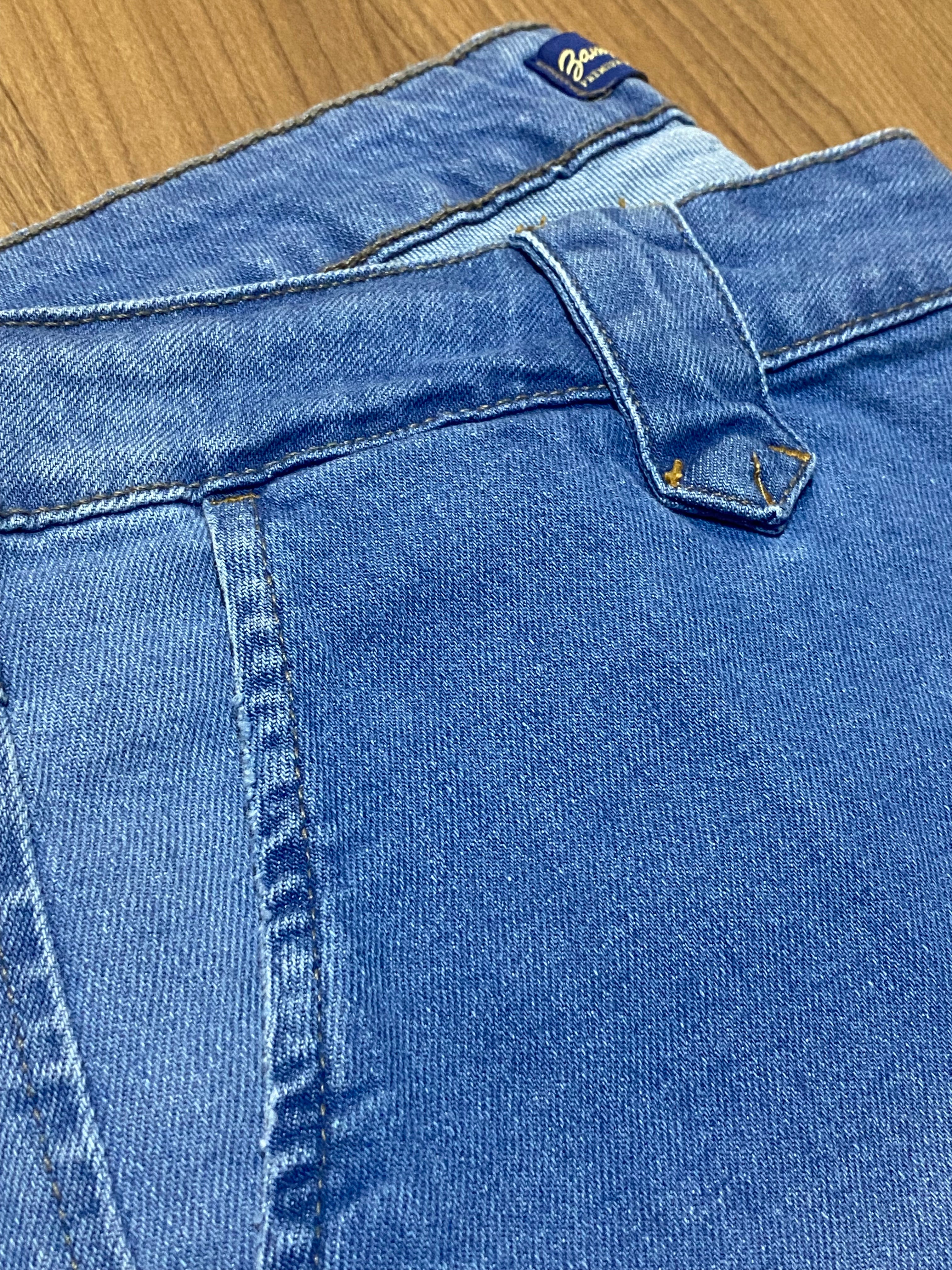 Bermuda delave jeans bolso faca - Zampers