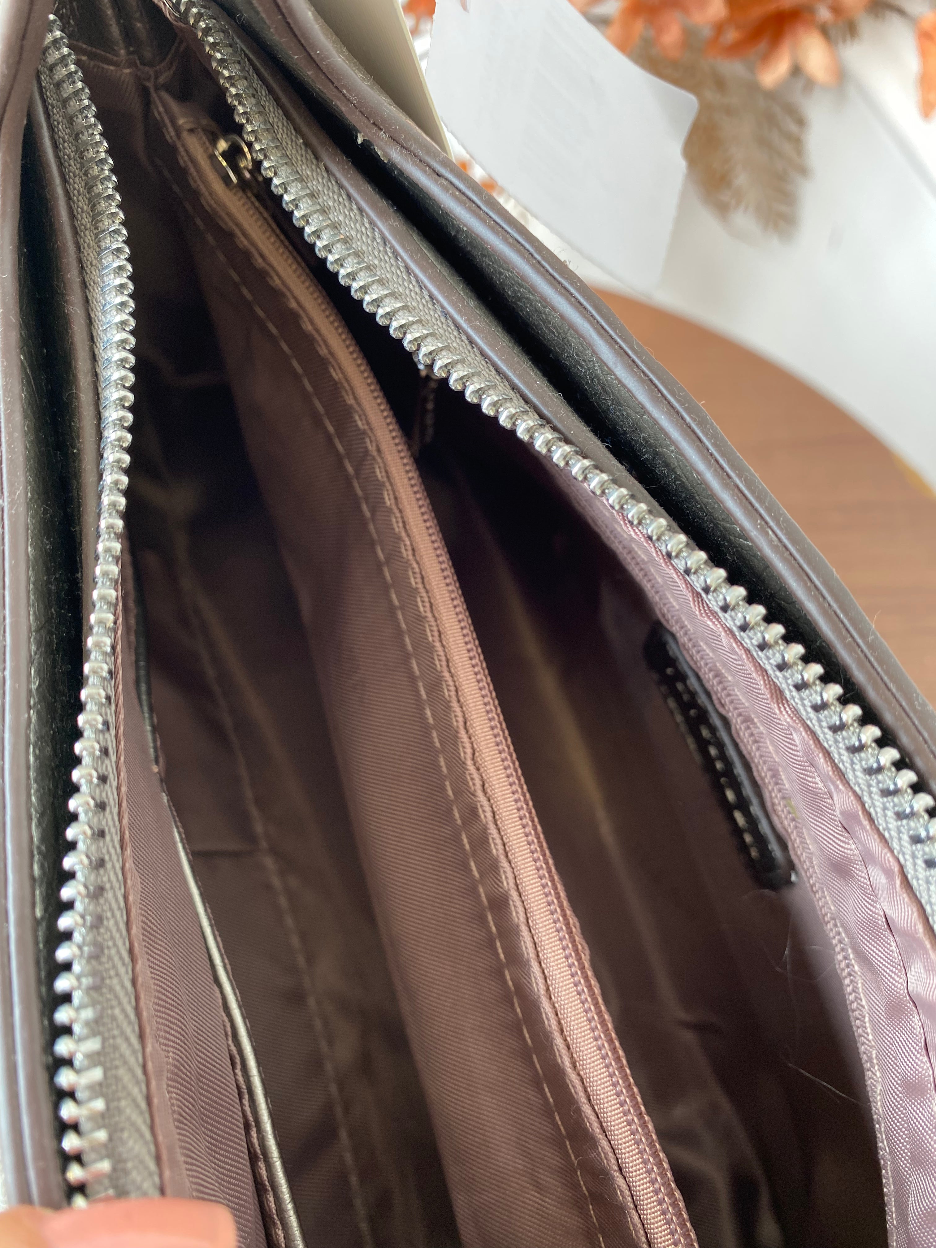 Bolsa prata velha alça corrente - Finder